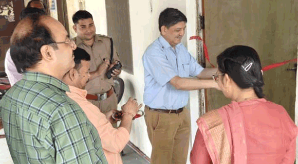 उप आबकारी आयुक्त ने किया नवनिर्मित कार्यालय का उद्घाटन