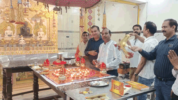 भरत विहार जैन मंदिर में महावीर जन्म कल्याणक महोत्सव धूमधाम से सम्पन्न