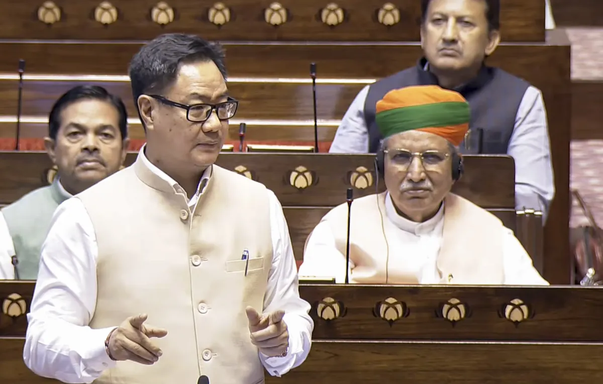 अब शनिवार और रविवार को संसद में कामकाज बंद, किरन रिजिजू ने बताया, रामनवमी की भी रहेगी छुट्टी