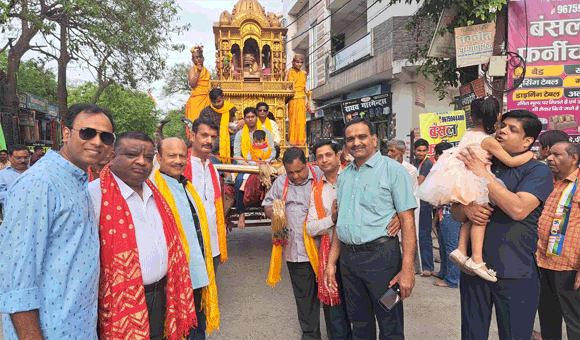 धूमधाम के साथ मनाया गया जैन धर्म के 24 वें तीर्थांकंर भगवान महवीर स्वामी का जन्म कल्याणक