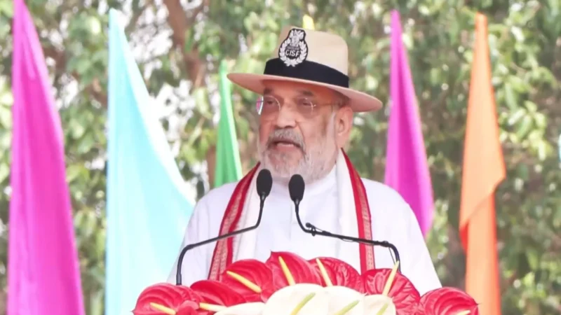Odisha में CISF Raising Day पर गरजे Amit Shah, बोले- 31 मार्च तक देश से Naxalism का होगा खात्मा