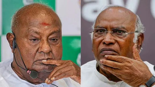 ‘कांग्रेस से मेरी ‘मजबूरी की शादी’ हुई थी, लेकिन मुझे ‘तलाक’ लेना पड़ा’, खरगे को देवेगौड़ा ने दिया जवाब