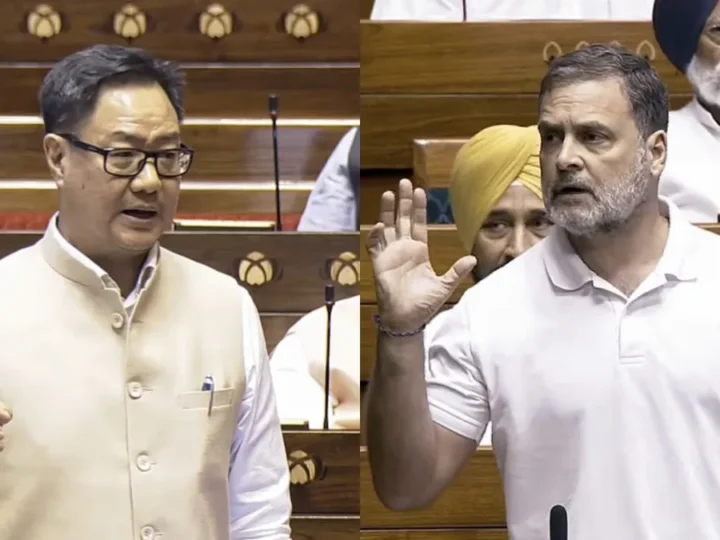राहुल गांधी की टी-शर्ट पर किरेन रिजिजू का प्रहार, बोले- उनका दिमाग सलाहकारों ने ‘हाईजैक’ कर लिया है