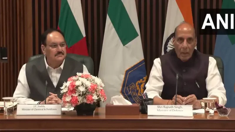 पश्चिम एशिया में जारी संकट पर हाई-लेवल मीटिंग, रक्षा मंत्री राजनाथ सिंह की अध्यक्षता में मंत्री समूह की बैठक