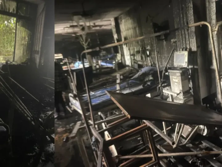 कटक के SCB मेडिकल कॉलेज में लगी भीषण आग, 10 लोगों की मौत; मौके पर पहुंचे CM मोहन माझी