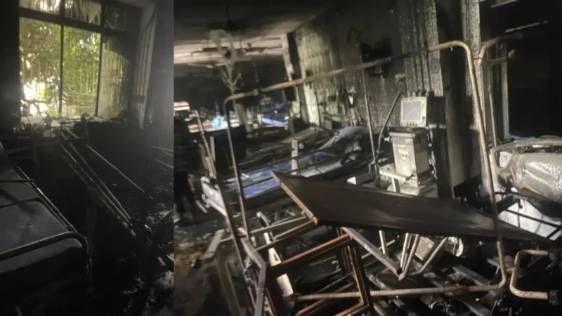 कटक के SCB मेडिकल कॉलेज में लगी भीषण आग, 10 लोगों की मौत; मौके पर पहुंचे CM मोहन माझी