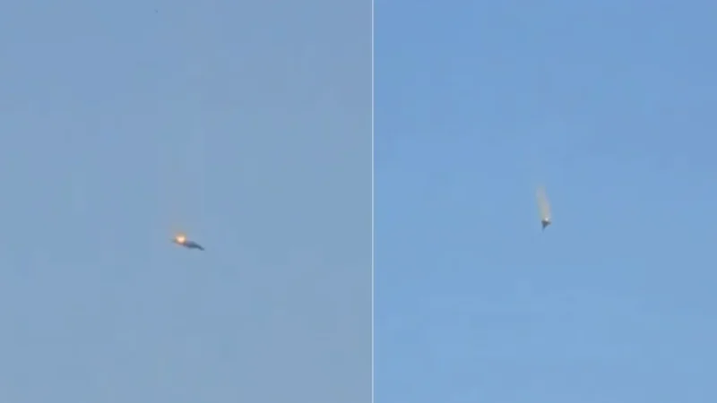 कुवैत में क्रैश हुआ अमेरिका का घातक F-15 लड़ाकू विमान