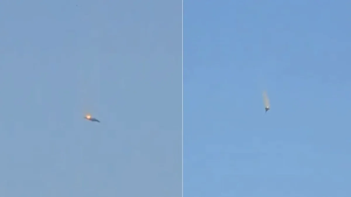 कुवैत में क्रैश हुआ अमेरिका का घातक F-15 लड़ाकू विमान