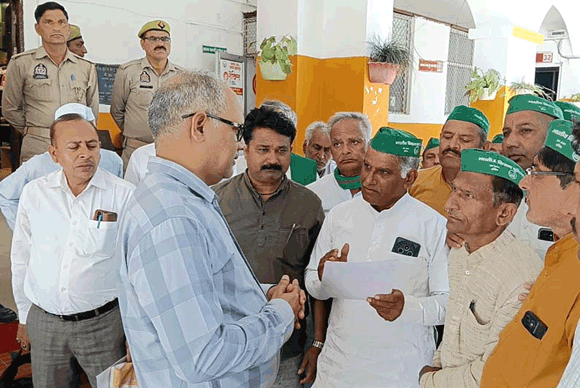 भारतीय किसान यूनियन (मण्ढार) की मासिक पंचायत में किसानों की समस्याओं पर मंथन