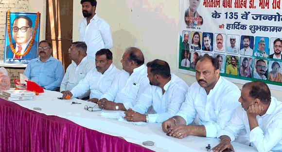 डा.अम्बेडकर देश में लोकतंत्र की स्थापना के जनकः इमरान मसूद