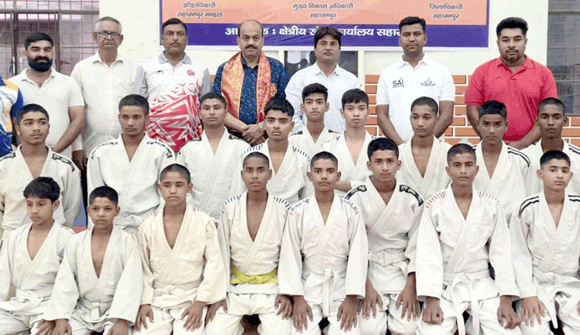 जूडो खेल के केन्द्रीय प्रशिक्षण शिविर का हुआ शुभारंभ