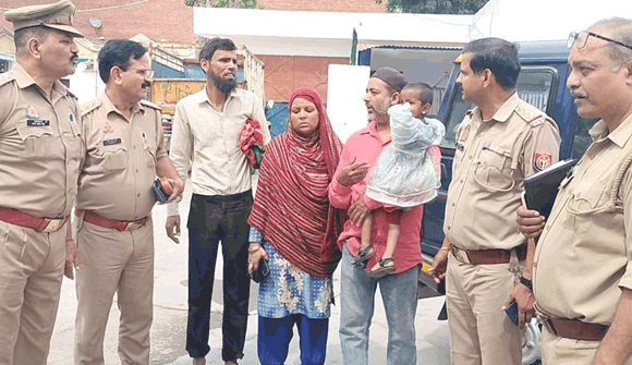 2 घंटे में लापता 3 वर्षीय बच्ची बरामद, पुलिस की तत्परता से टली बड़ी घटना