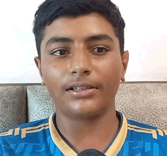 यूपी अंडर-14 क्रिकेट टीम में जनपद के अर्णव का हुआ चयन