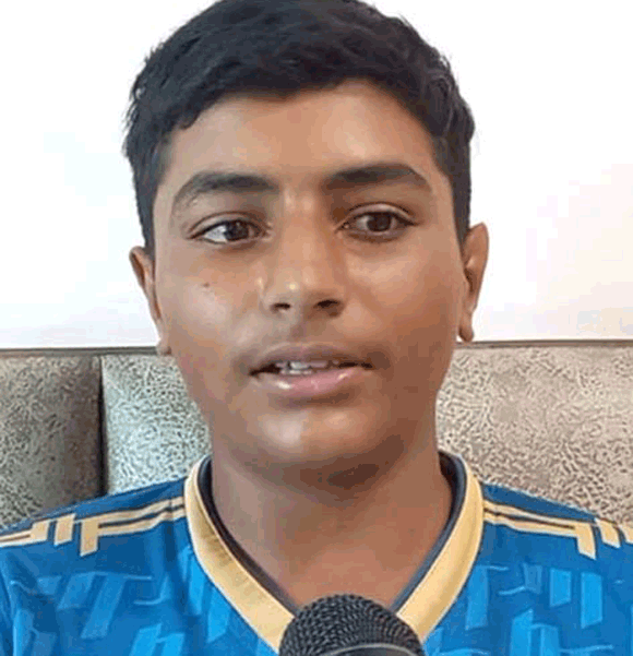 यूपी अंडर-14 क्रिकेट टीम में जनपद के अर्णव का हुआ चयन