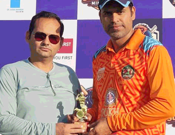 सहारनपुर एवेंजर्स की रोमांचक जीत, थंडर को 4 विकेट से हराया