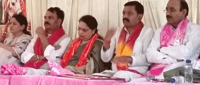 भाजपा ने किया जनाक्रोश महिला सम्मेलन का आयोजन