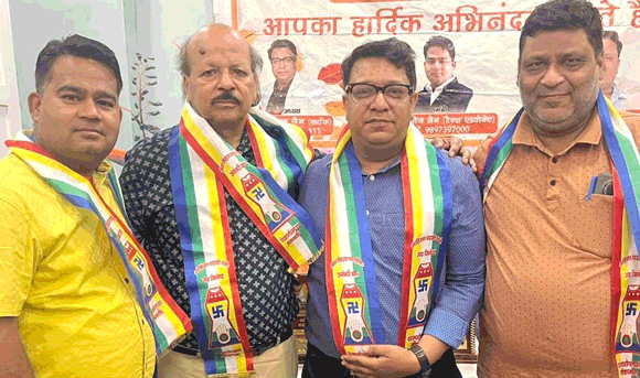 जैन मिलन के राहुल जैन अध्यक्ष मनोज जैन एडवोकेट बने महामंत्री