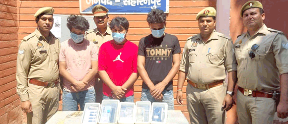 पुलिस ने किया मोबाइल छिनैती की घटना का खुलासा