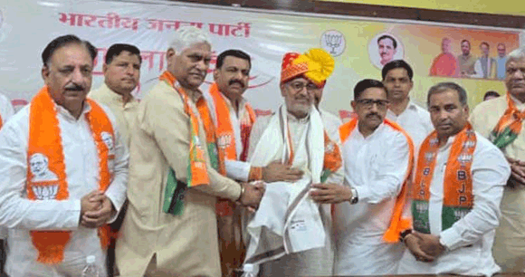 भारतीय जनता पार्टी का कार्यकर्ताओंने हर्षोल्लास से  मनाया स्थापना दिवस