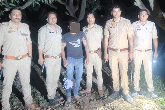 पुलिस ने मुठभेड़ में घायलावस्था में दबोचा शातिर गौकश, दूसरा फरार