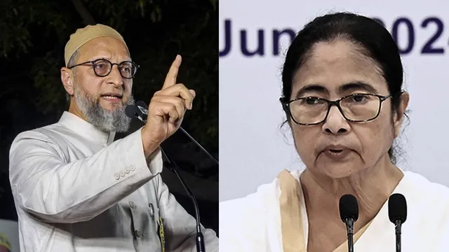 ‘आप मुसलमानों के साथ जानवरों जैसा बर्ताव करती हैं’, असदुद्दीन ओवैसी का ममता बनर्जी पर हमला