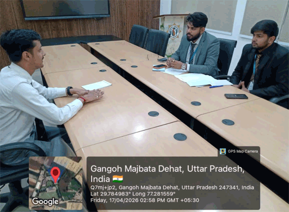 शोभित विश्वविद्यालय गंगोह में प्लेसमेंट ड्राइव का हुआ आयोजन