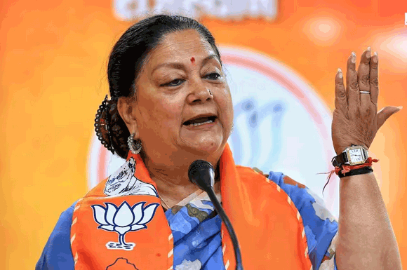 राजस्थान में वसुंधरा राजे के नाम पर फर्जी पत्र वायरल, तीन कांग्रेस कार्यकर्ता गिरफ्तार