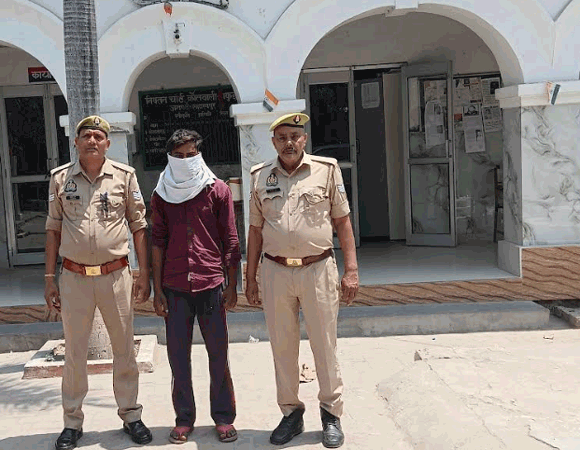 पुलिस चंद्रपालखेडी में हुई चेारी का राजफास कर आरोपी को जेल भेजा