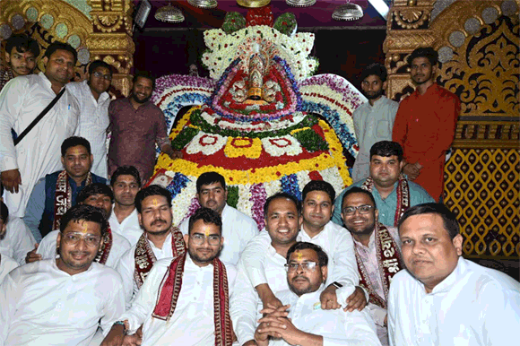 नकुड मे मनाया गया बाबा श्याम को वार्षिक समारोह