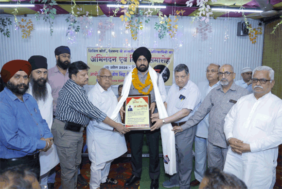 देवबंद वासियों ने ए.डी.जे. व ए.सी.जे.एम का अभिनंदन कर दी भावभीनी विदाई