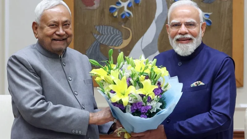 प्रधानमंत्री नरेंद्र मोदी ने की नीतीश कुमार की तारीफ, बोले- राज्यसभा में आपके अनुभव से बढ़ेगी Parliament की गरिमा