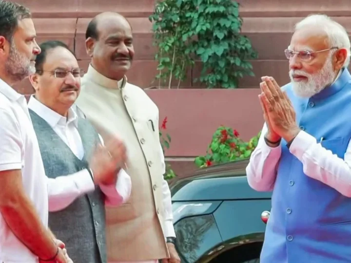 संसद में प्रधानमंत्री मोदी और राहुल गांधी की शोकसभा का वीडियो वायरल होने के बाद एक अनोखा दृश्य सामने आया है।