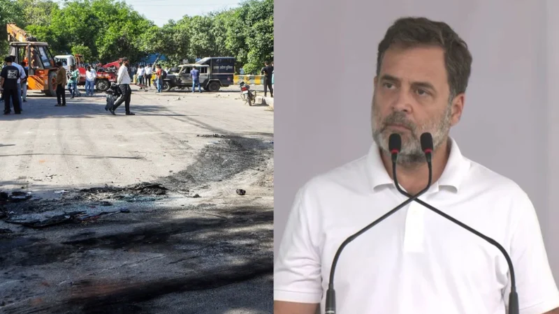 Noida Protest पर राहुल गांधी का PM Modi पर हमला, मित्रों पर नहीं, मजदूरों पर महंगाई की मार