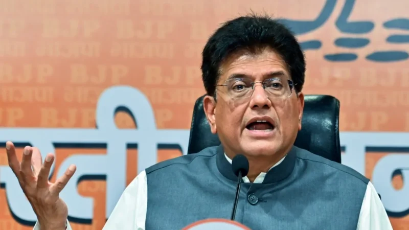 प्रधानमंत्री मोदी को ‘आतंकवादी’ कहना 140 करोड़ भारतीयों का अपमान, कांग्रेस पर बरसे पीयूष गोयल