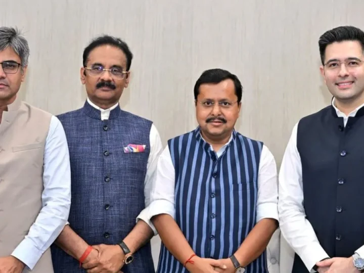 राघव चड्ढा, अशोक मित्तल और संदीप पाठक BJP में शामिल, AAP ने की राज्यसभा सदस्यता रद्द करने की मांग