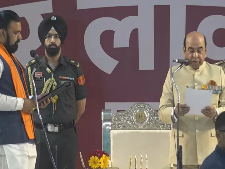 बिहार में पहली बार BJP का मुख्यमंत्री, सम्राट चौधरी ने ली शपथ; JDU से दो डिप्टी सीएम