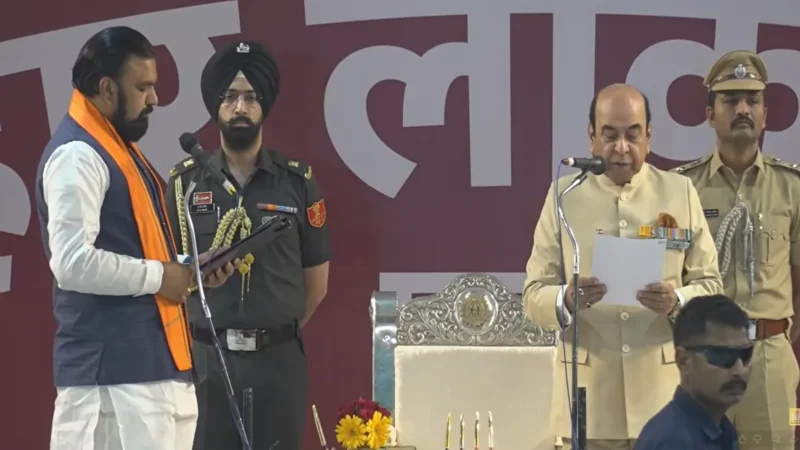 बिहार में पहली बार BJP का मुख्यमंत्री, सम्राट चौधरी ने ली शपथ; JDU से दो डिप्टी सीएम