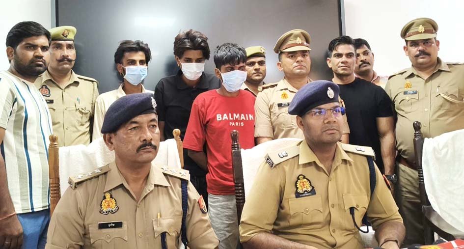 गागलहेड़ी पुलिस और स्वाट टीम की बड़ी कार्रवाई: तीन शातिर लुटेरे गिरफ्तार, तीन बाइक बरामद