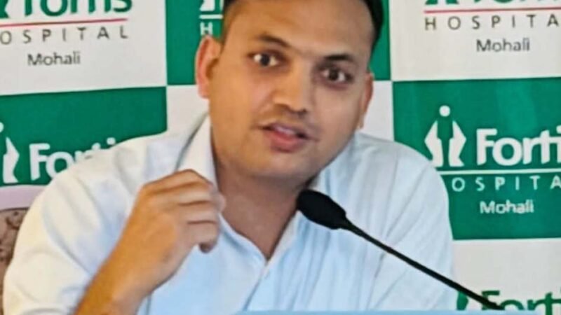 फोर्टिस मोहाली में स्टेज-4 जीभ कैंसर मरीज का सफल उपचार, डॉक्टरों ने समय पर जांच की दी सलाह