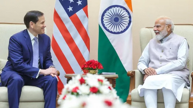 मार्को रूबियो ने पीएम मोदी से की मुलाकात, प्रधानमंत्री बोले- ‘वैश्विक हित में मिलकर काम करेंगे भारत और अमेरिका’