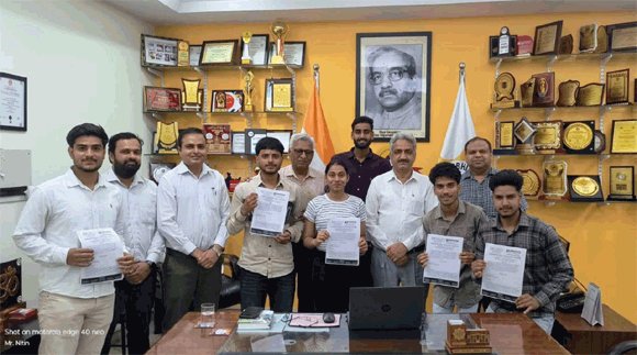 शोभित विश्वविद्यालय के 6 छात्रों को 8 LPA पर मिला जॉब ऑफर