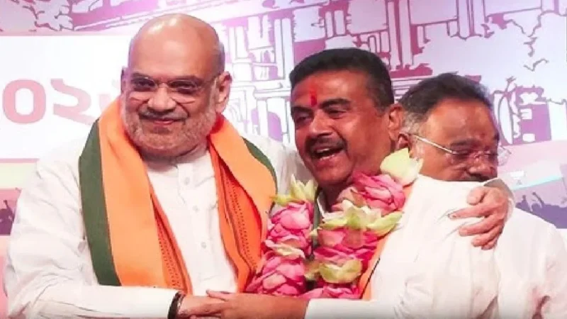 राज्यपाल से मिले शुभेंदु अधिकारी, सरकार बनाने का दावा किया पेश