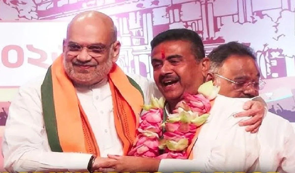 राज्यपाल से मिले शुभेंदु अधिकारी, सरकार बनाने का दावा किया पेश