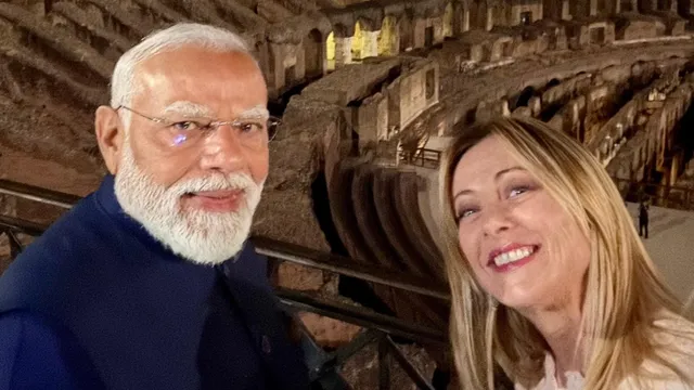 इटली पहुंचे प्रधानमंत्री मोदी, पीएम मेलोनी ने गर्मजोशी से किया स्वागत; कहा- रोम में आपका स्वागत है, मेरे दोस्त