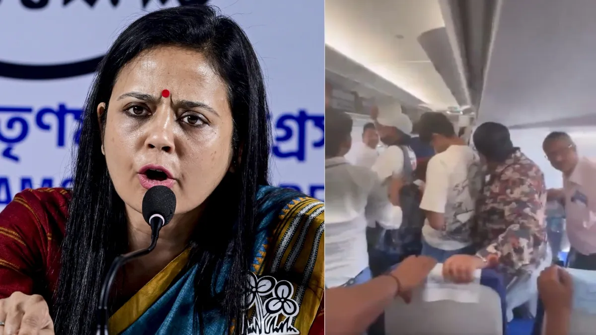 जब महुआ मोइत्रा के खिलाफ विमान में होने लगी नारेबाजी, TMC सांसद ने जारी किया वीडियो, एक्शन लेने की मांग