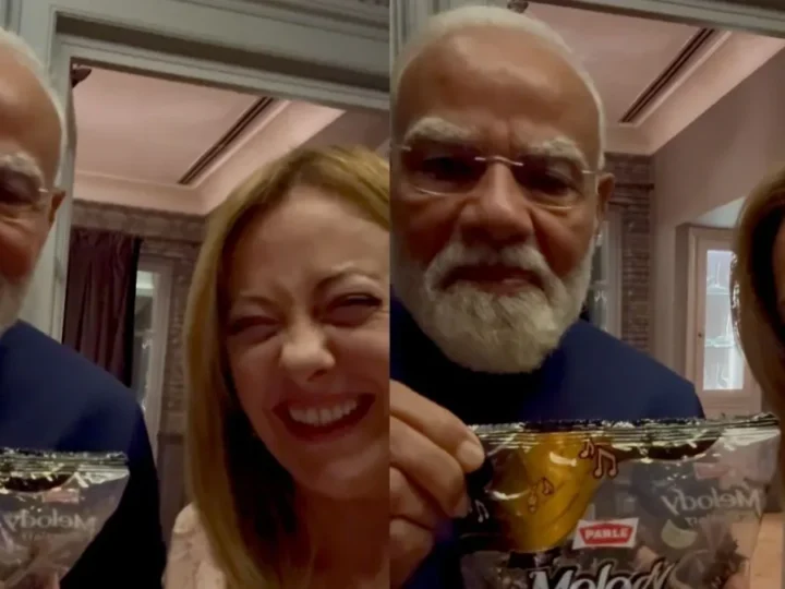 PM मोदी ने मेलोनी को दिया ‘मेलोडी’ का स्पेशल गिफ्ट, वीडियो में मुस्कुराते दिखे दोनों नेता