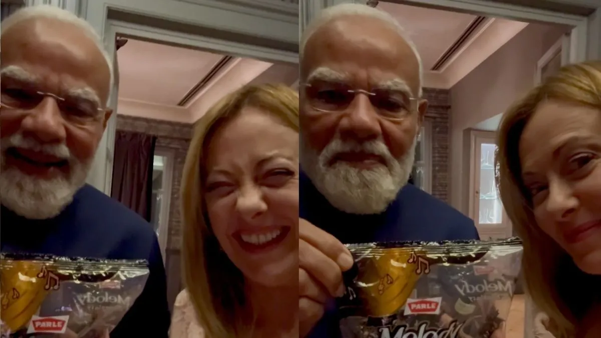 PM मोदी ने मेलोनी को दिया ‘मेलोडी’ का स्पेशल गिफ्ट, वीडियो में मुस्कुराते दिखे दोनों नेता