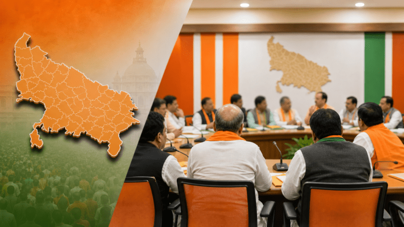 यूपी भाजपा ने पांच नए जिलाध्यक्ष घोषित किए, वाराणसी और गोरखपुर महानगर में नई जिम्मेदारी