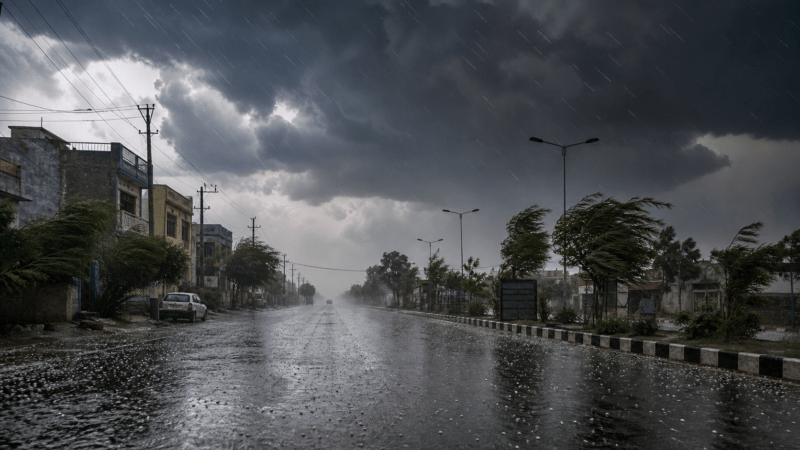 यूपी में आंधी-बारिश का रेड अलर्ट, सहारनपुर-शामली समेत कई जिलों में 100 किमी रफ्तार की आशंका