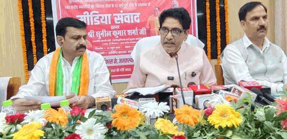 प्रधानमंत्री मोदी ने जनता से किए सभी वायदे किए पूरे: सुनील शर्मा